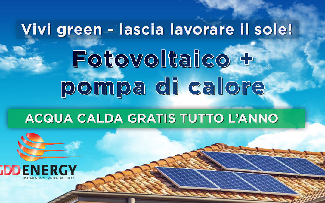 Promo Fotovoltaico più pompa di calore